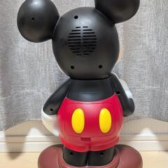 ミッキーマウス おしゃべり目覚まし時計 目覚まし時計 レトロの画像