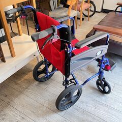 車椅子 介助用 折りたたみ式 ブレーキ/駐車ロック付き NICE WAY★買取帝国 志木店の画像