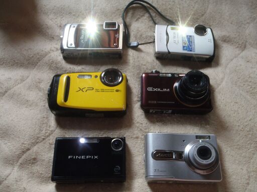 ❤️動作品 XP90など❤️６台セット❤️スマホ転送❤️乾電池式など❤️デジカメ