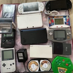new 3DSLL PSP GBAゲームボーイポケット　ゲーム機...