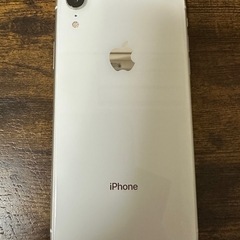 ご購入いただきました！【美品】iPhone XR 64GB ホワイト SIMフリーの画像