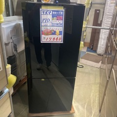 大幅割引！！/配送可【アズマ】170L ファン式冷蔵庫★2021...