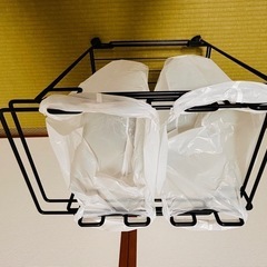 MHD分別ダストワゴン　組み立て簡単ゴミ箱の画像