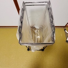 MHD分別ダストワゴン　組み立て簡単ゴミ箱の画像