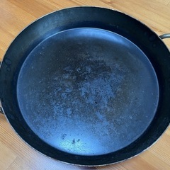 大きいパエリア鍋