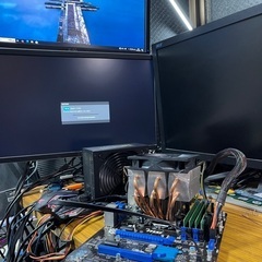LGA1150 マザーボード CPU i7-4770K メモリ16GB CPUクーラー付きセットの画像