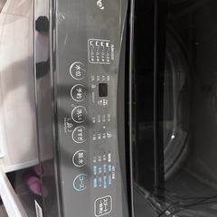 洗濯機ほぼ新品！の画像