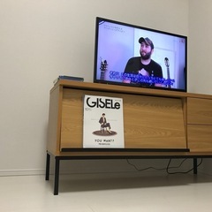 テレビボード 120cm　エアリゾーム 天然木 ナチュラル