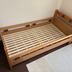 【木製二段ベッド】配送可能(綾瀬・海老名・大和市）