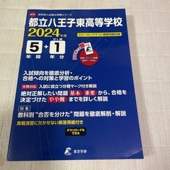都立八王子東高等学校　過去問