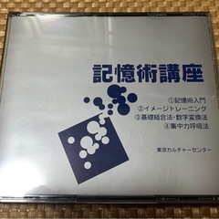 東京カルチャーセンター　記憶術講座