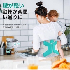 【新品未使用】コルセット 腰痛ベルト 骨盤ベルト 産後ケアの画像