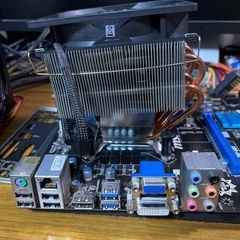 LGA1150 マザーボード CPU i7-4770K メモリ16GB CPUクーラー付きセットの画像