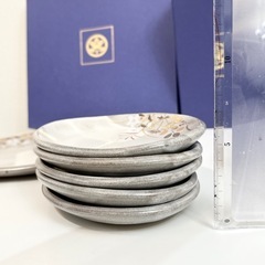良品 箱付 たち吉 魚藻文 角盛鉢 光琳 菓子鉢 菓子器 煮物鉢 和食鉢 橘吉の画像
