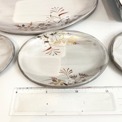 良品 箱付 たち吉 魚藻文 角盛鉢 光琳 菓子鉢 菓子器 煮物鉢 和食鉢 橘吉の画像