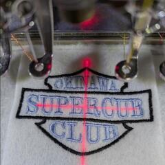 OKINAWA　SUPERCUBCLUB　沖縄スーパーカブ倶楽部　ワッペンの画像