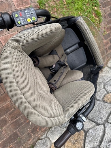 ヤマハ　パスキスミニ　子乗せ電動アシスト自転車 前後チャイルドシート付