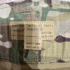 エマーソン CRYE マルチカム上下セット XLサイズ ブー二ーハット付き エマーソン CRYE マルチカム上下セット XLサイズ ブー二ーハット付き