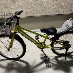 子供自転車　22インチ　男の子用　黄色