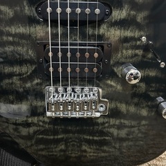 Ibanez エレキギター ブラック ギターケース付きの画像