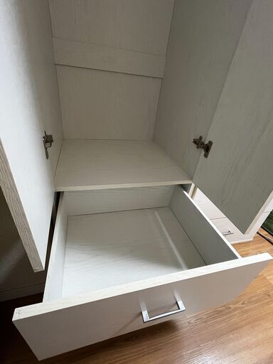 ニトリ】ワードローブ（マーレ1860／ホワイト）おしゃれで大容量