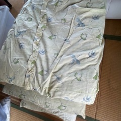 あまり使っていない　掛け布団　シングル