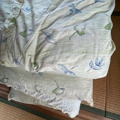 あまり使っていない　掛け布団　シングルの画像