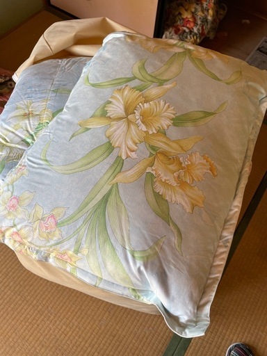 早い者勝ち‼️高級羽毛布団　　枕セット