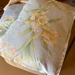 高級羽毛布団　　枕セット