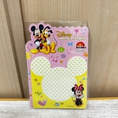 新品未使用 ディズニー付箋メモ