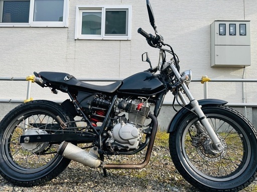 北海道　ホンダ　FTR223 スカチューン　走行少ない！外装美品！タイヤ前後山あり！バッテリー付き！引き取りOK