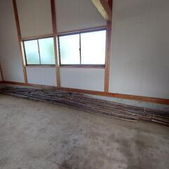畑に使う細い竹