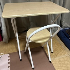 折り畳みテーブル&イス
