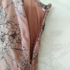 美品！総レースワンピース ☆ サーモンピンク　11号の画像