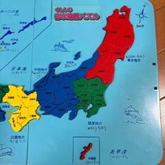 【無料】くもん　日本地図パズルの画像
