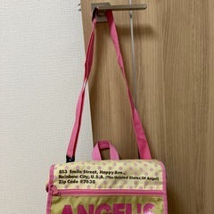 【最終値下げ‼️】エンジェルブルー　リュック　ショルダーバッグの画像