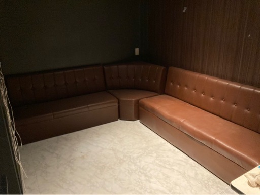 店舗用 ソファーとテーブルのセット