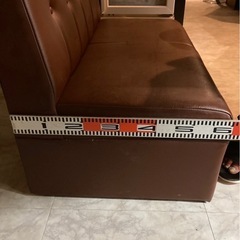 店舗用 ソファーとテーブルのセットの画像
