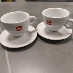 illy コーヒーカップ　ソーサー　2セット