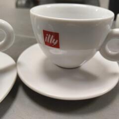 illy コーヒーカップ　ソーサー　2セットの画像