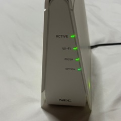 NECメッシュWi-Fiルーター　動作品