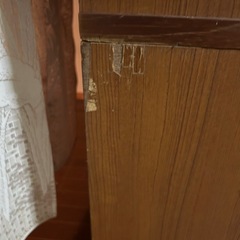 「レトロな木製食器棚（幅120cm×高さ175cm）」 無料でお譲りします。の画像