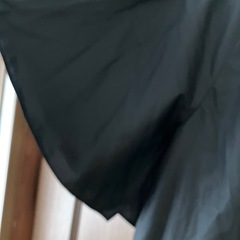 ふんわり袖ブラウス　黒の画像