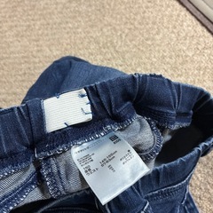 ユニクロ　デニム　スキニー　パンツ　150の画像
