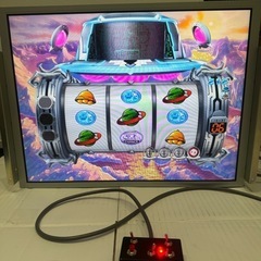CR 遊砲RUSH 卓上改造モニター台 オートコントローラー パ...