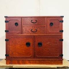 ✨金庫付き✨ からくり箪笥