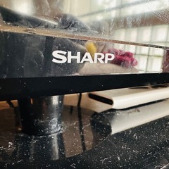 シャープ32型液晶テレビの画像