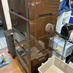桶川市発　プラスチックケース　収納ケース　衣装ケース　カラーボッ...