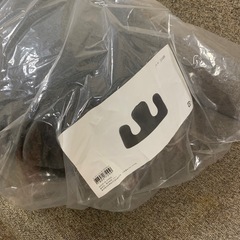新品 ニトリ ビーズクッション グレー