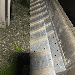 7/20本日最終日　7/18〜7/20まで販売　足場　スロープ　ラダー約3000mm 1枚　在庫2　の画像